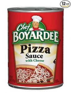 Chef Boyardee Pizza Sauce with Cheese