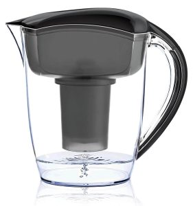 Santevia Water Systems Alkaline Water Pitcher (Black)