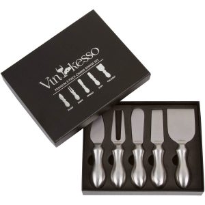 Vinkesso Premium 5-Piece Cheese Knives Set