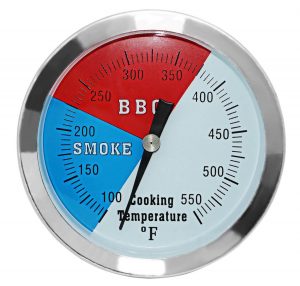 DOZYANT Wood Smoker Temp Gauge Grill Thermometer