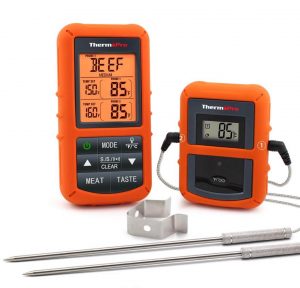 ThermoPro TP20 Wireless Meat Thermometer with Dual Probe