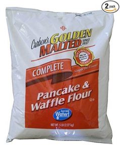 Carbon's Golden Malted Pancake and Waffle Flour Mix