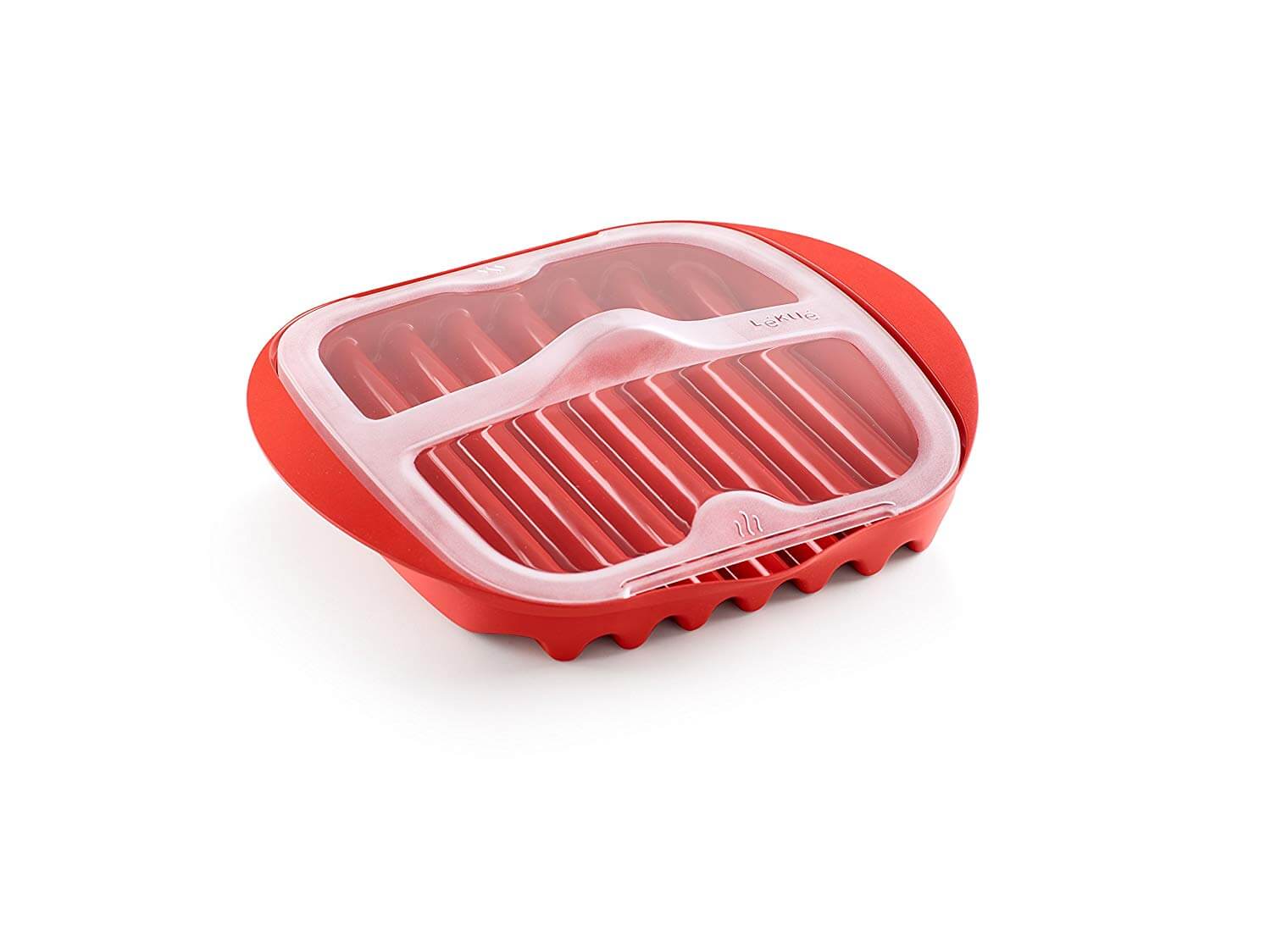 Lekue Bacon Microwave Cooker with Lid