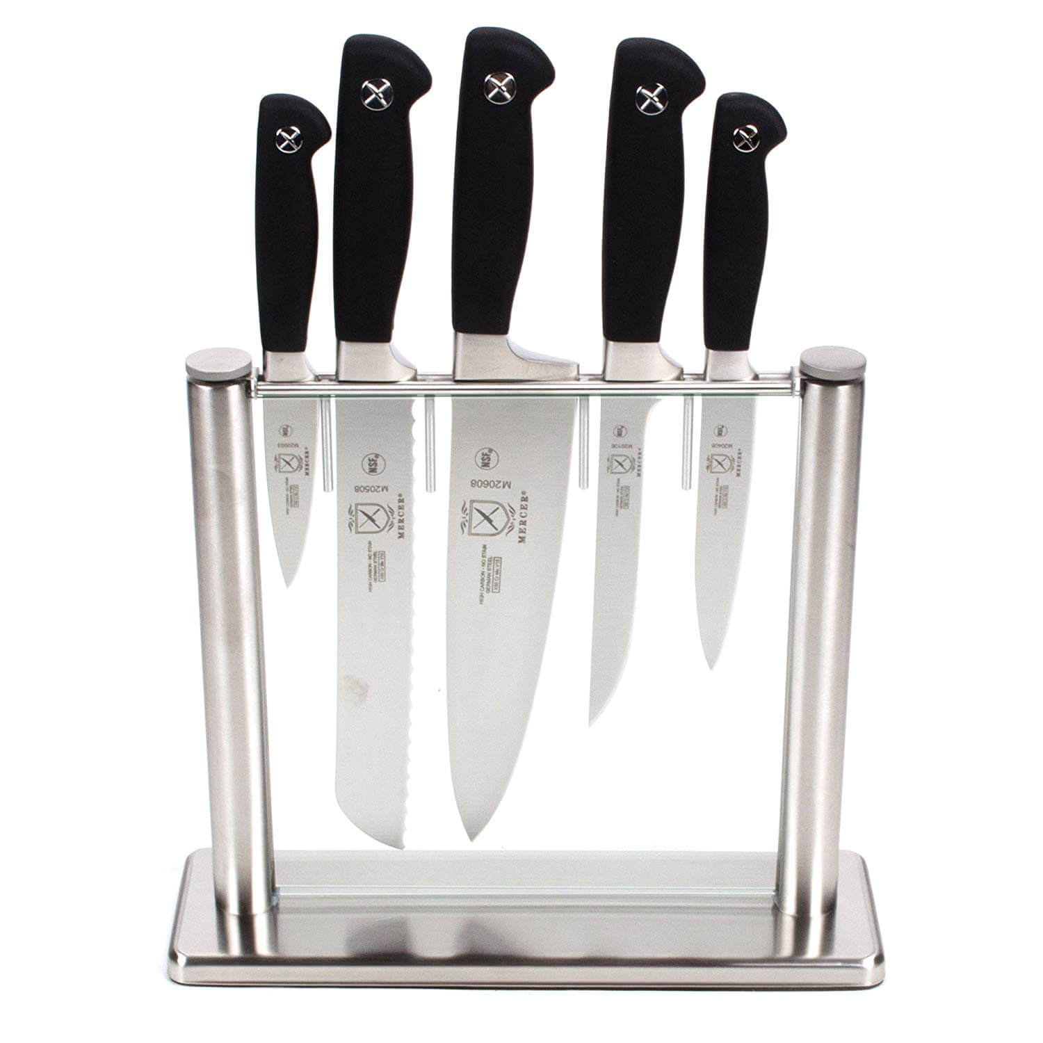 Mercer Culinary Genesis Forged Knife Block Set