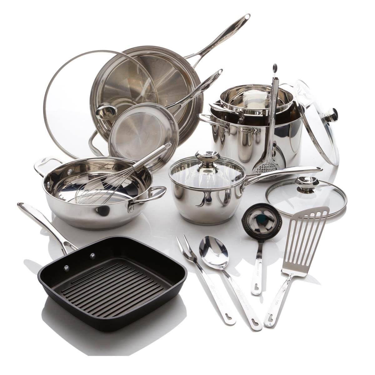 Wolfgang Puck Bistro Elite 17-piece Cookware Set