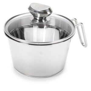 Wolfgang Puck Cook and Stir Pan with Colander Lid