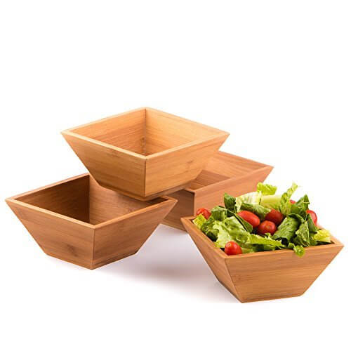 Midori Way Wood Salad Bowl Set