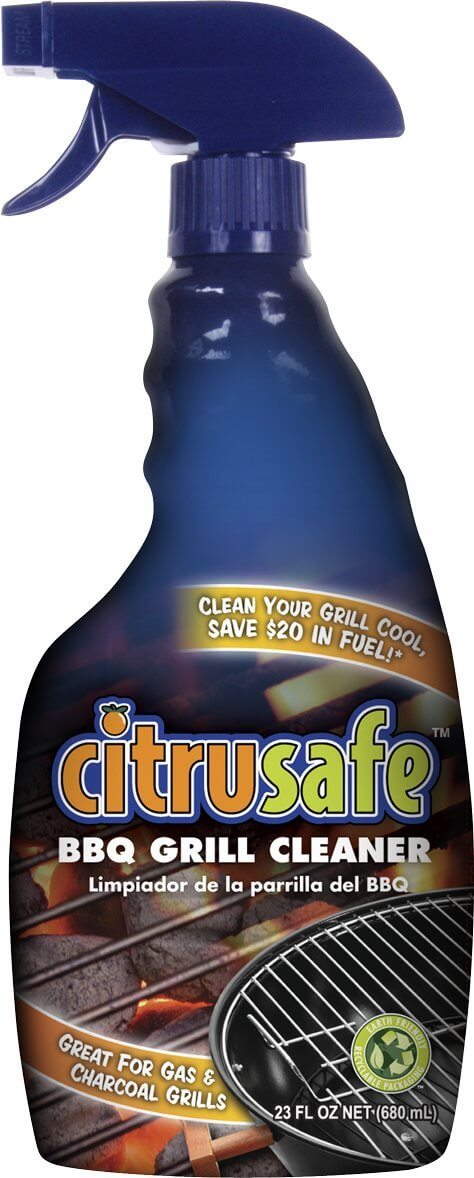 Grill Cleaning Spray - BBQ Grid and Grill Grate Cleanser by Citrusafe