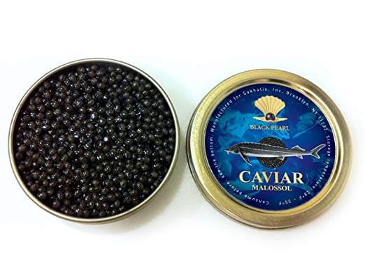 Black Pearl Ossetra Sturgeon Caviar