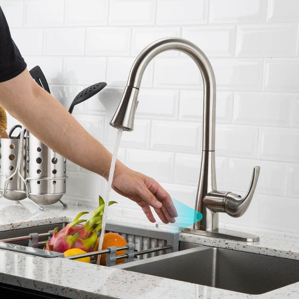 FORIOUS Touchless Kitchen Faucet