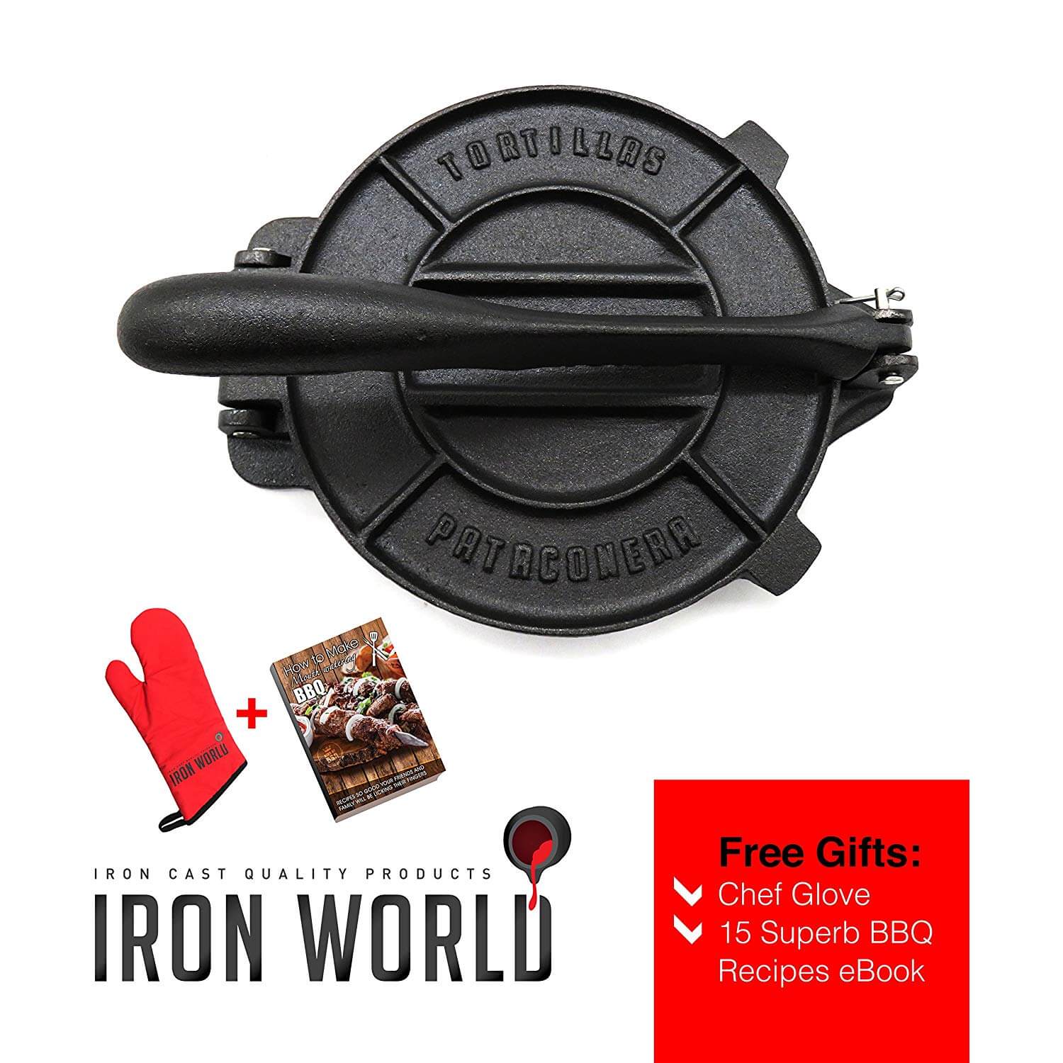 Iron World Tortilla Press